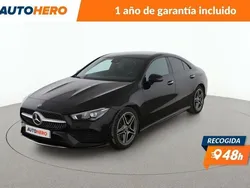 Negro Usado 2022 Mercedes CLA200 AMG line Berlina | 35.099 € (Precio justo)