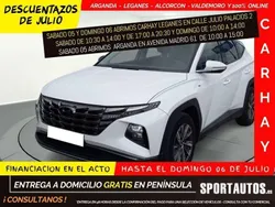 Blanco Usado 2021 Hyundai Tucson SUV | 21.290 € (Precio justo)