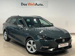 Azul Usado 2024 Seat Leon FR Familiar | 25.490 € (Precio justo)