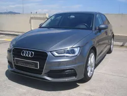 Gris Usado 2015 Audi A3 Sportback S-Line Utilitario | 16.900 € (Un poco caro)