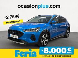 Azul Usado 2024 Ford Focus Active Berlina | 20.450 € (Precio justo)