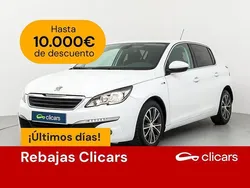 Blanco Usado 2015 Peugeot 308 Style Berlina | 9990 € (Precio justo)
