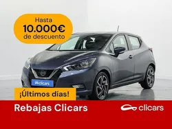 Gris Usado 2021 Nissan Micra Acenta Utilitario | 12.490 € (Precio justo)