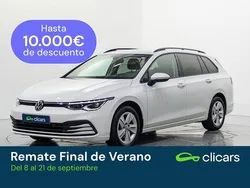 Blanco Usado 2021 VW Golf VIII Life Familiar | 18.490 € (Precio justo)