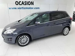 Gris Usado 2014 Ford Grand C-Max Titanium Monovolumen | 12.300 € (Caro)