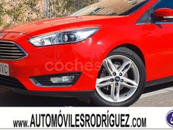 Rojo Usado 2017 Ford Focus Titanium Berlina | 13.500 € (Un poco caro)