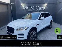Blanco Usado 2017 Jaguar F-Pace Prestige SUV | 21.999 € (Precio justo)