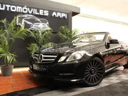 Negro Usado 2012 Mercedes E350 Avantgarde Descapotable | 20.990 € (Un poco caro)