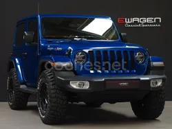 Azul Usado 2019 Jeep Wrangler Sahara SUV | 58.990 € (Un poco caro)
