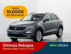Gris Usado 2021 VW T-Roc Advance SUV | 24.490 € (Precio justo)