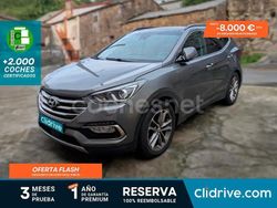 Gris / plata Usado 2016 Hyundai Grand Santa Fe Style SUV | 14.490 €