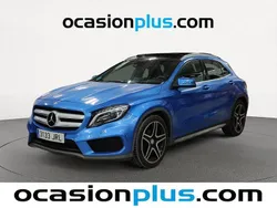 Azul Usado 2016 Mercedes GLA200 AMG line SUV | 21.300 € (Precio justo)