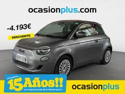 Gris Usado 2022 Fiat 500e Action Utilitario | 12.600 € (Precio justo)