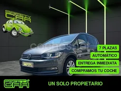 Gris / plata Usado 2021 VW Touran Advance Monovolumen | 19.700 € (Precio justo)