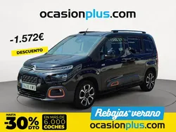 Negro Usado 2019 Citroën Berlingo PureTech Monovolumen | 17.300 € (Precio justo)