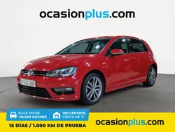 Rojo Usado 2014 VW Golf VII Sportline Utilitario | 15.390 € (Precio justo)