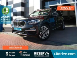 Negro Usado 2017 BMW X3 SUV | 28.690 €