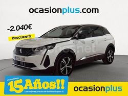 Blanco Usado 2021 Peugeot 3008 GT SUV | 22.450 € (Un poco caro)