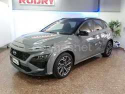 Gris / plata Usado 2021 Hyundai Kona N Line SUV | 18.990 € (Precio justo)
