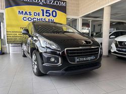 Negro Usado 2014 Peugeot 3008 Access Monovolumen | 7600 € (Caro)