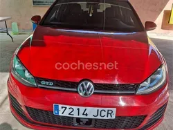 Rojo Usado 2015 VW Golf VII GTD Berlina | 16.000 € (Precio justo)