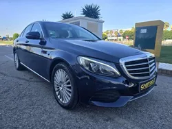 Azul Usado 2017 Mercedes C200 Berlina | 17.900 € (Buen precio)