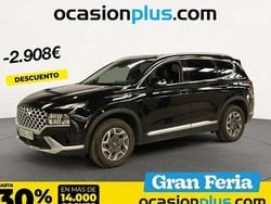 Negro Usado 2021 Hyundai Santa Fe SUV | 28.173 € (Precio justo)
