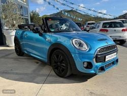 Azul Usado 2016 Mini Cooper S Cabriolet Descapotable | 19.900 € (Super precio)
