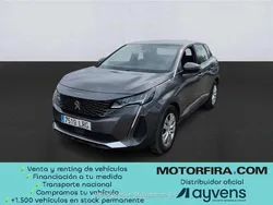 Gris Usado 2021 Peugeot 3008 Active Coupe | 19.900 € (Precio justo)