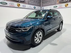 Azul Usado 2021 VW Tiguan Life SUV | 15.990 € (Precio justo)
