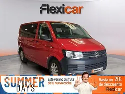 Rojo Usado 2018 VW Caravelle Trendline Monovolumen | 32.790 € (Precio justo)