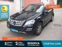 Negro Usado 2010 Mercedes ML350 SUV | 18.190 € (Precio justo)