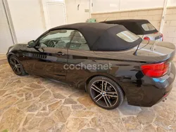 Negro Usado 2018 BMW 220 Descapotable | 23.900 € (Un poco caro)