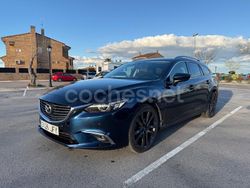 Azul Usado 2015 Mazda 6 Luxury Familiar | 10.590 € (Precio justo)