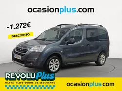Gris Usado 2018 Peugeot Partner Monovolumen | 13.500 € (Precio justo)