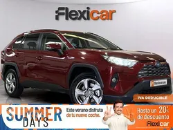 Rojo Usado 2021 Toyota RAV4 Hybrid Advance SUV | 28.470 € (Precio justo)