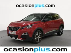 Rojo Usado 2019 Peugeot 3008 GT-line SUV | 18.173 € (Precio justo)