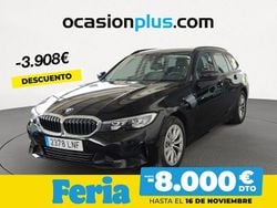 Negro Usado 2021 BMW 320 Familiar | 28.190 € (Precio justo)