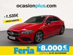 Rojo Usado 2019 Mercedes CLA200 Berlina | 27.890 € (Precio justo)