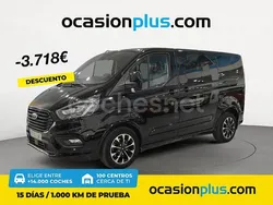 Negro Usado 2022 Ford Tourneo Custom Sport Monovolumen | 40.900 € (Precio justo)