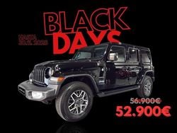 Negro Usado 2022 Jeep Wrangler Sahara SUV | 52.900 € (Super precio)