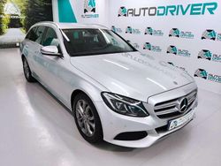 Gris Usado 2017 Mercedes C250 Familiar | 21.900 € (Precio justo)