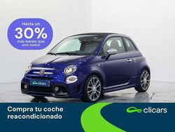 Azul Usado 2016 Abarth 595C Turismo Descapotable | 15.190 € (Super precio)