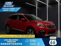 Rojo Usado 2017 Peugeot 3008 Allure SUV | 13.990 € (Precio justo)