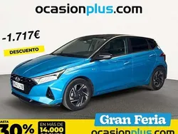 Azul Usado 2022 Hyundai i20 Utilitario | 17.173 € (Un poco caro)