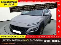 Gris Usado 2022 Hyundai Kona SUV | 13.890 € (Buen precio)