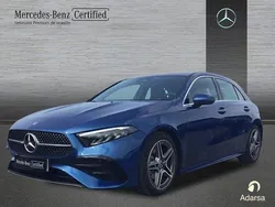 Azul Usado 2024 Mercedes A200 AMG line Berlina | 36.900 € (Un poco caro)