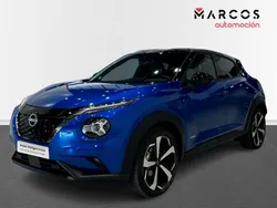 Magnetic blue + midnight black Usado 2023 Nissan Juke Tekna SUV | 27.200 € (Precio justo)