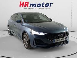 Azul Usado 2022 Ford Focus ST-Line Familiar | 18.890 € (Precio justo)
