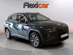 Azul Usado 2021 Hyundai Tucson SUV | 21.890 €